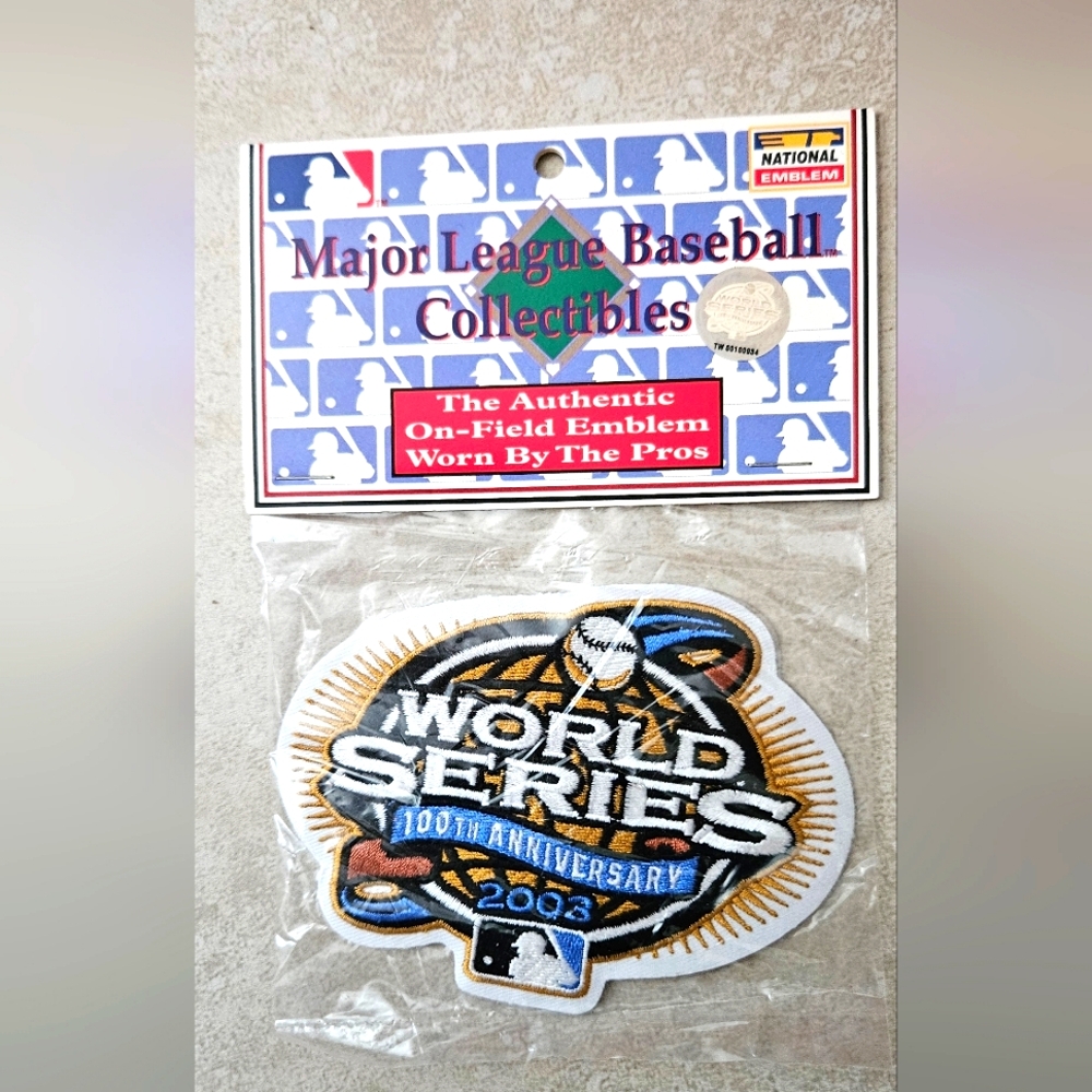 Authentic 2003 World Series Emblem 100th anniversary
